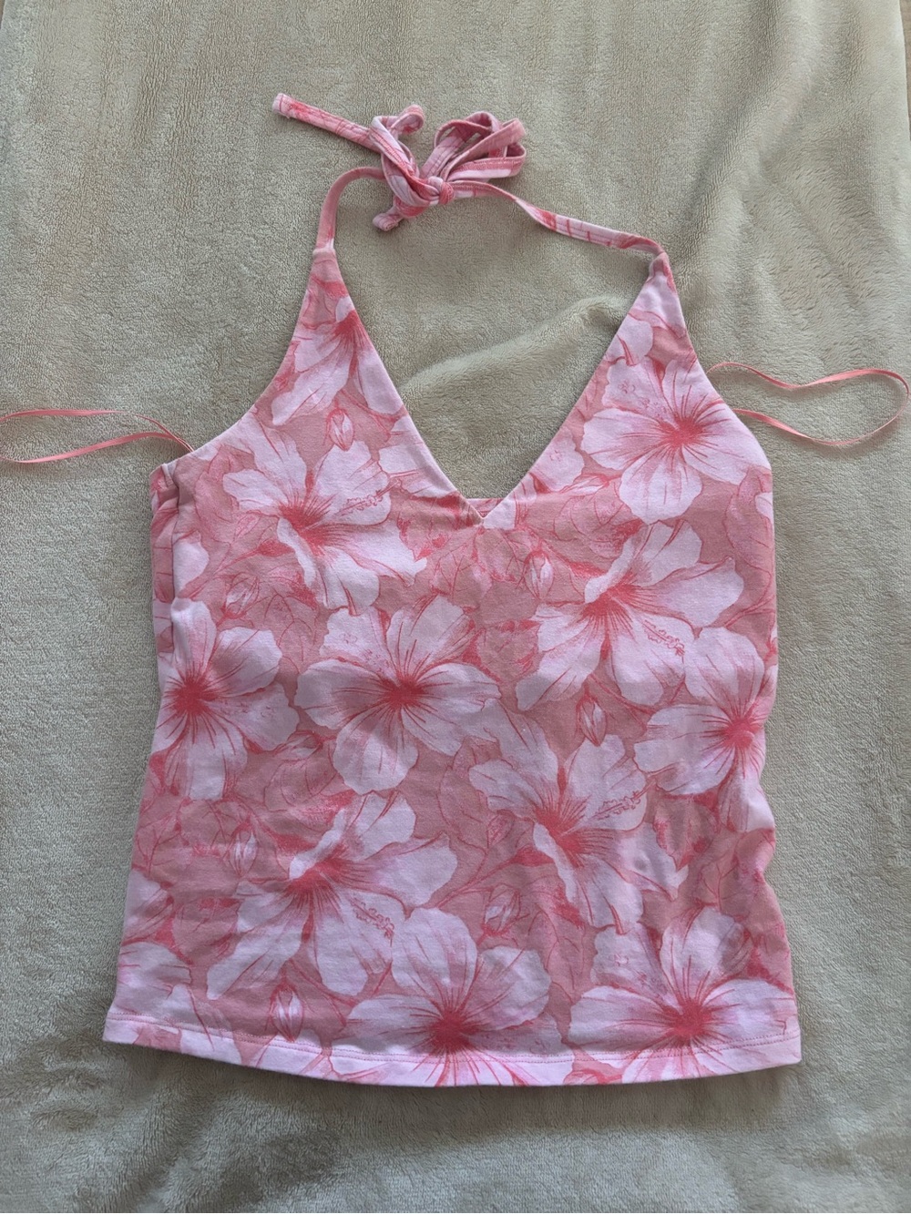 Pink Halter Top